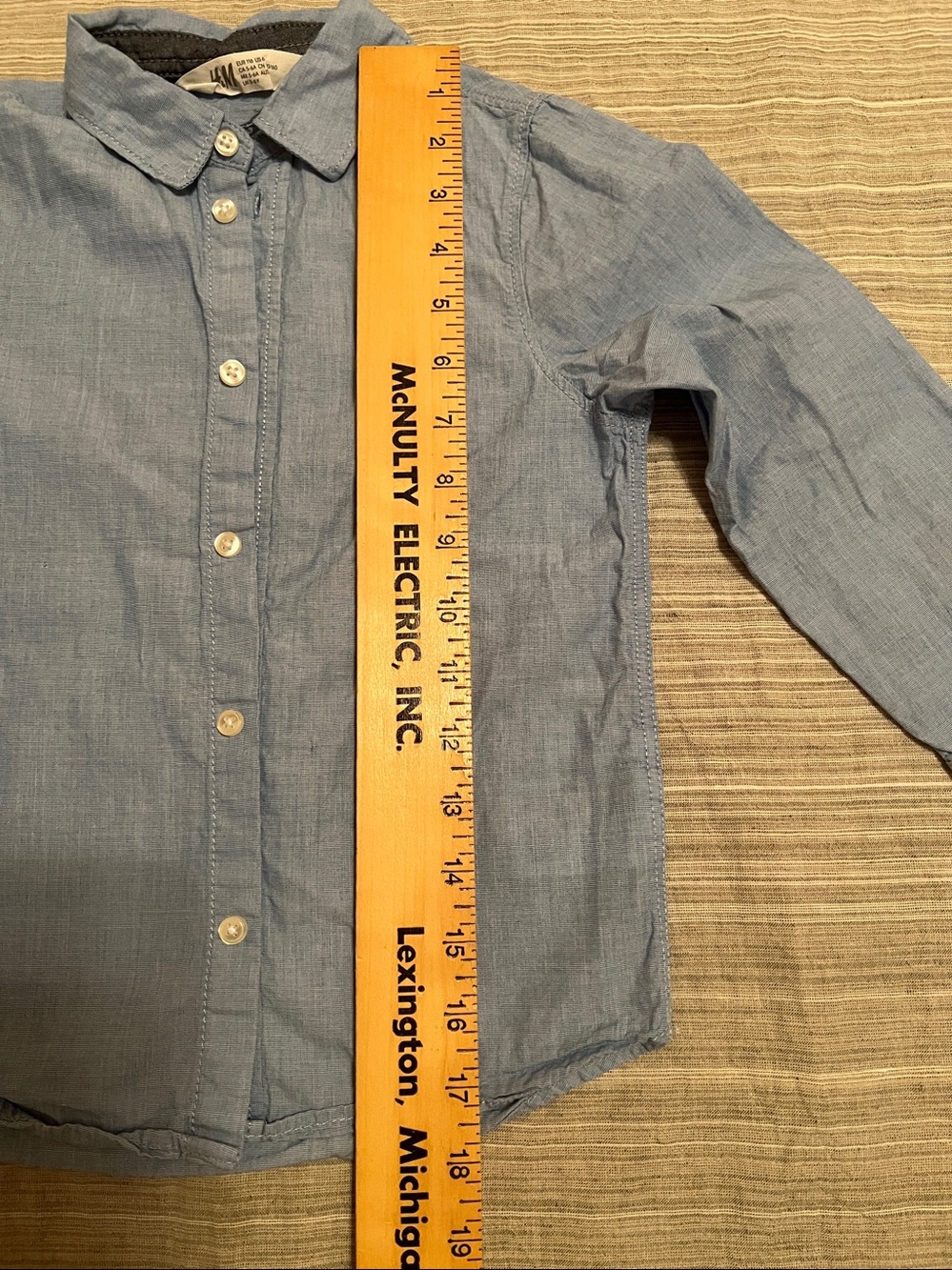 H&M Boys Oxford Dress Shirt - Picture 8 of 8